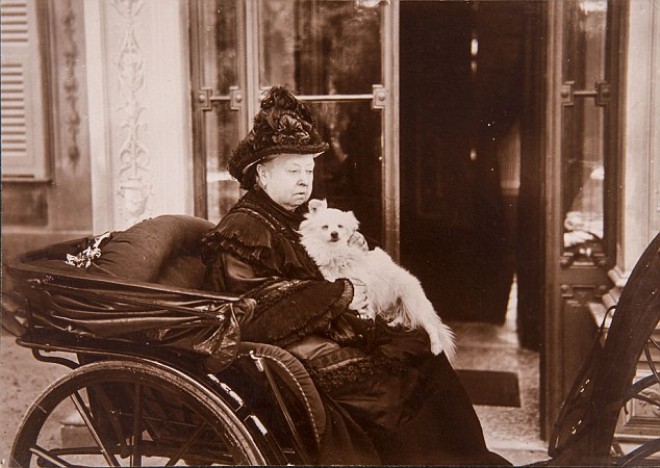 Britanska+kraljica+Viktorija+s+psi%C4%8Dko+Turi