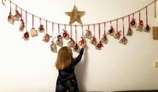 diy adventni koledar